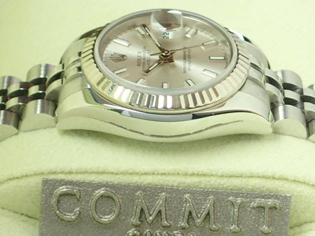 ロレックス デイトジャスト Ref.179174 シルバー バーインデックス文字盤 中古 datejust-52 ジュビリーブレスレット