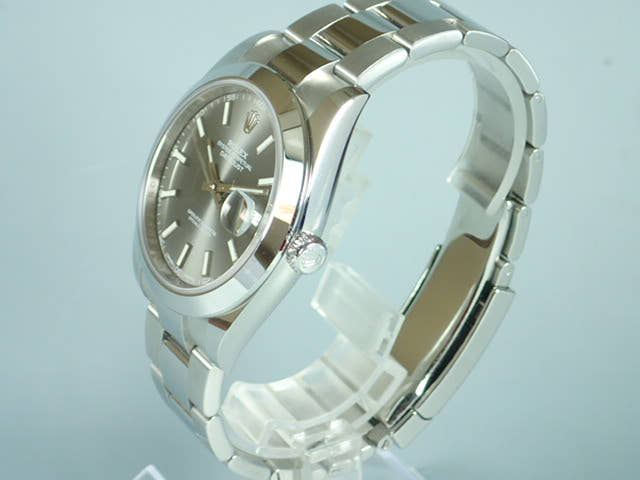 ロレックス デイトジャスト Ref.126300 ダークロジウム文字盤 中古 datejust-53
