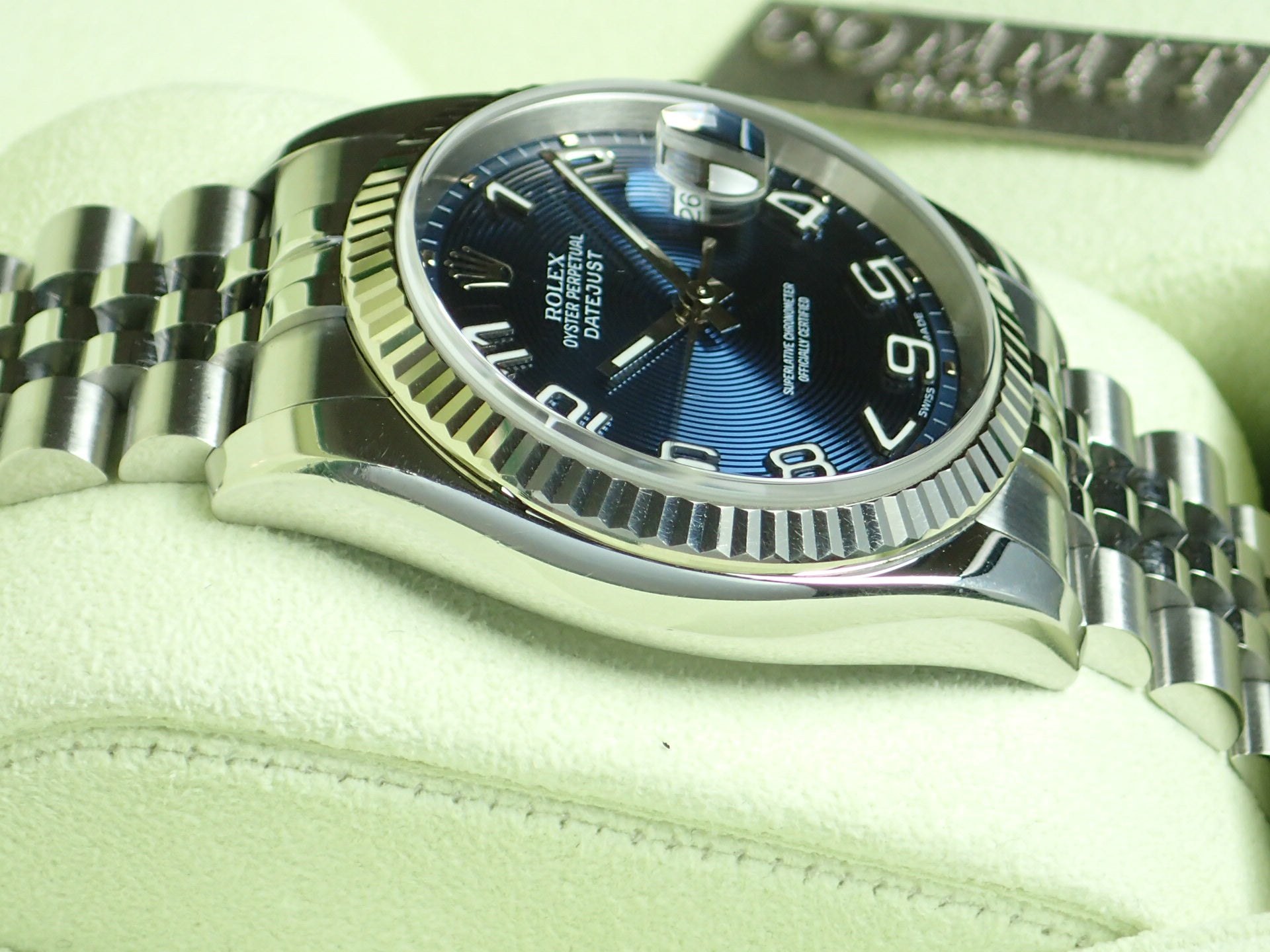 Rolex Datejust Blue Concentric Ref.116234