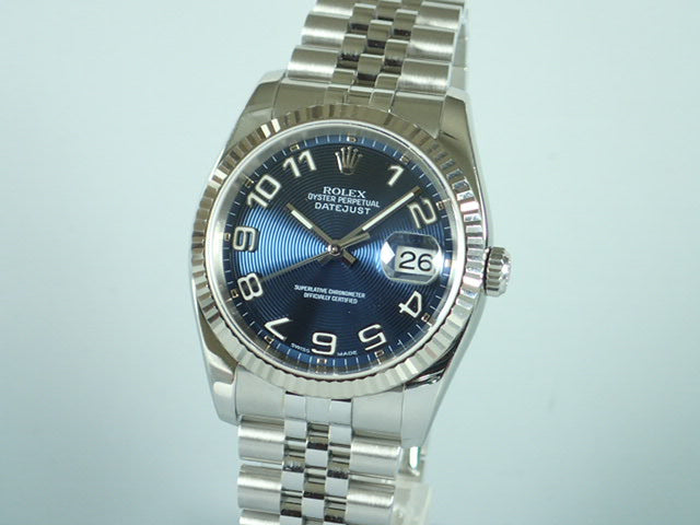 Rolex Datejust Blue Concentric Ref.116234