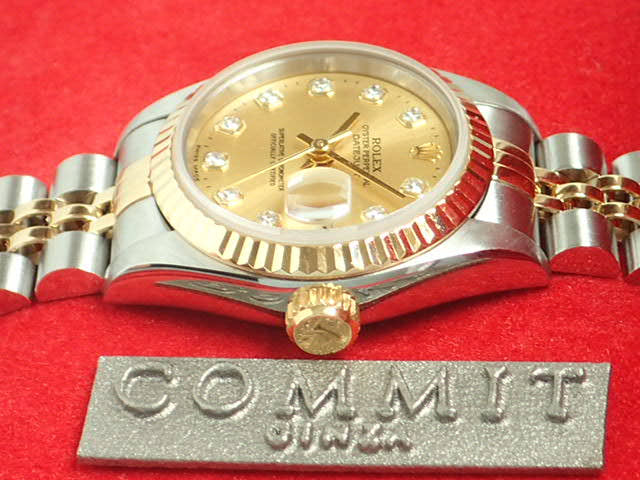 ロレックス デイトジャスト Ref.69173G シャンパン文字盤 中古 datejust-56 ジュビリーブレスレット