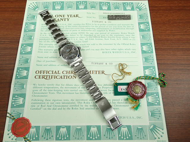 rolex datejust tiffany