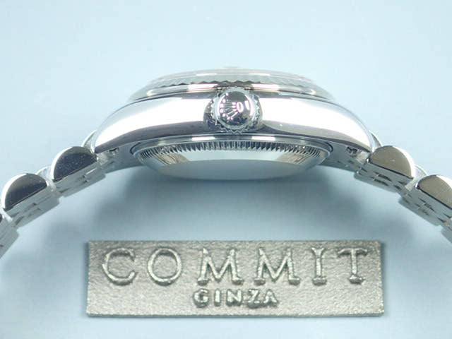 ロレックス デイトジャスト Ref.179174NR ホワイトシェルローマン文字盤 中古 datejust-65 ジュビリーブレスレット