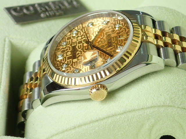 ロレックス デイトジャスト Ref.116233 コンピューターダイヤル文字盤 中古 datejust-66 ジュビリーブレスレット
