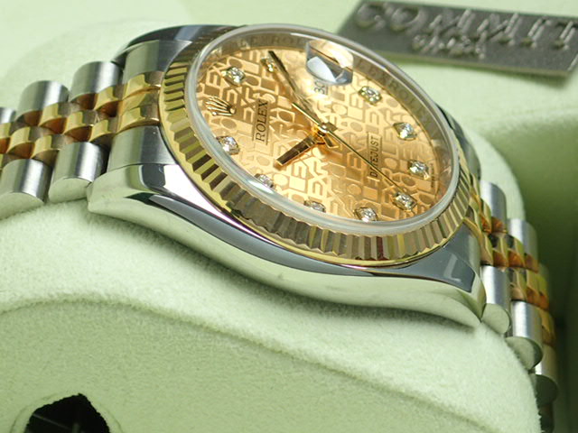 Rolex Datejust Computer 10P Diamond Dial