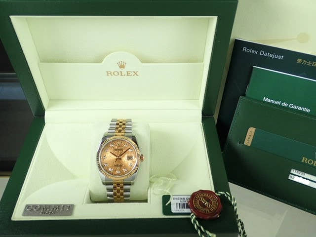 ロレックス デイトジャスト Ref.116233 コンピューターダイヤル文字盤 中古 datejust-66 ジュビリーブレスレット