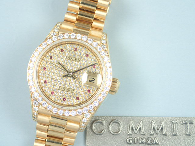 Rolex Datejust Pave Diamond Ladies