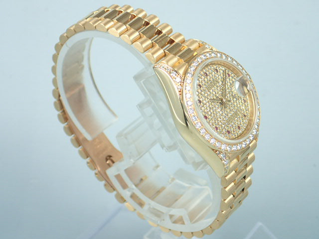 Rolex Datejust Pave Diamond Ladies