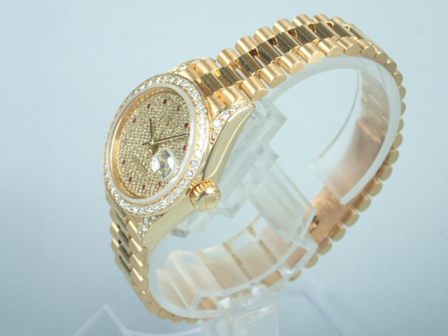 Rolex Datejust Pave Diamond Ladies