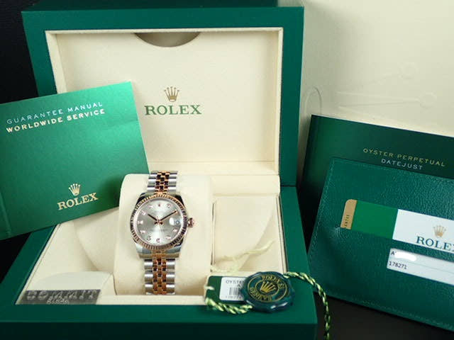 ロレックス デイトジャスト Ref.178271 シルバー文字盤 中古 datejust-78 ジュビリーブレスレット