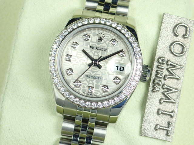 Rolex Datejust Computer 10P Bezel Diamond Ladies