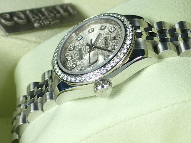 Rolex Datejust Computer 10P Bezel Diamond Ladies