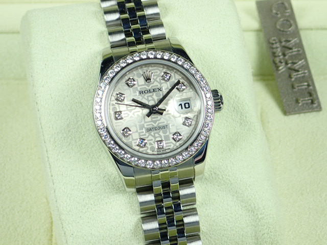 Rolex Datejust Computer 10P Bezel Diamond Ladies