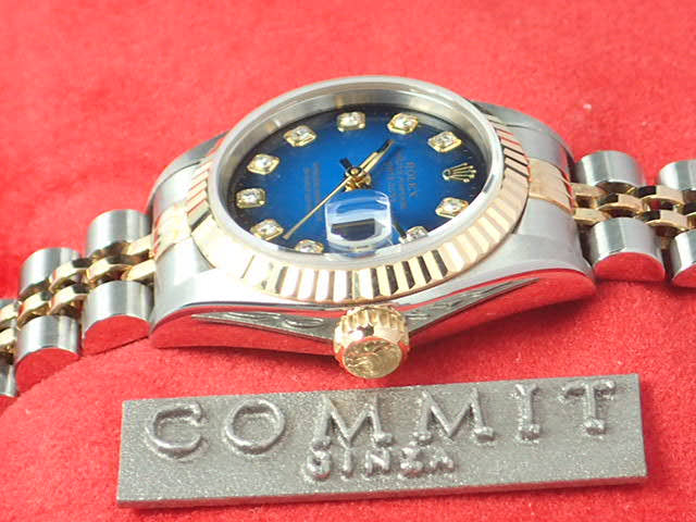 ロレックス デイトジャスト Ref.69173G ブルーグラデーション文字盤 中古 datejust-88 ジュビリーブレスレット