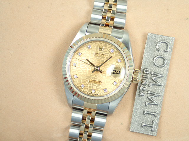 Rolex Datejust Computer 10P Diamond Ladies Ref.69173G