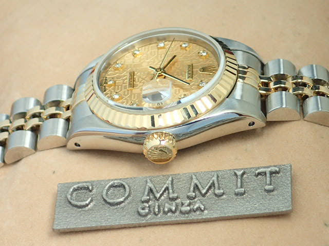ロレックス デイトジャスト Ref.69173G コンピューター文字盤 中古 datejust-90 ジュビリーブレスレット