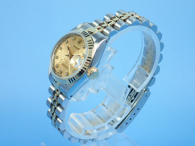 Rolex Datejust Computer 10P Diamond Ladies Ref.69173G