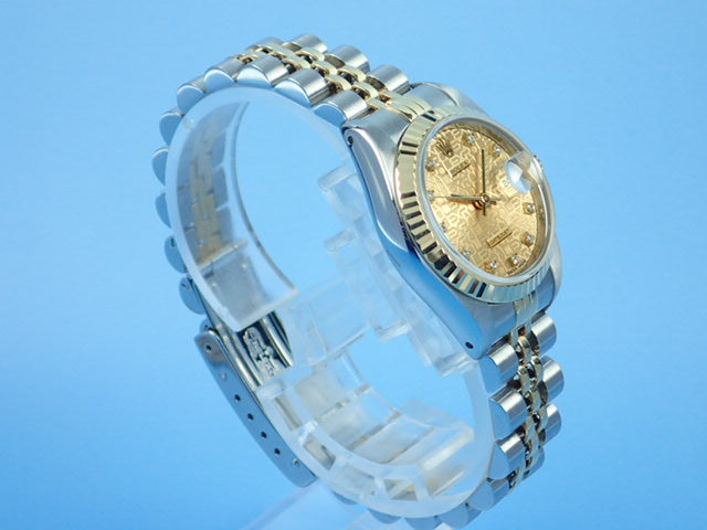 Rolex Datejust Computer 10P Diamond Ladies Ref.69173G