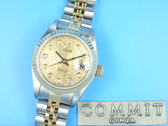 Rolex Datejust Computer 10P Diamond Ladies Ref.69173G