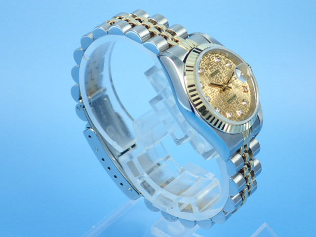 Rolex Datejust Computer 10P Diamond Ladies Ref.69173G