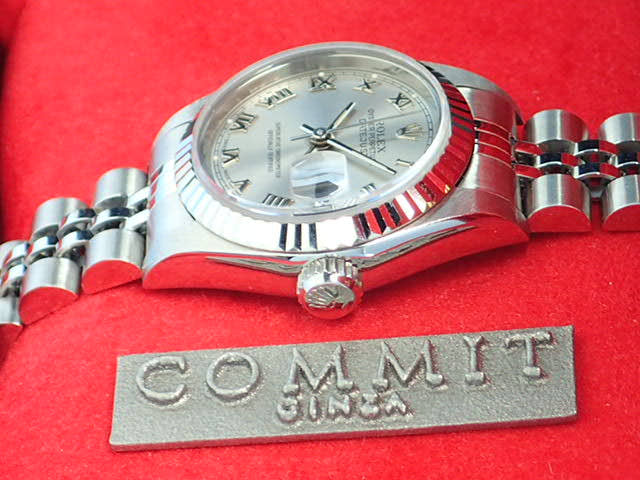 ロレックス デイトジャスト Ref.69174 シルバーローマン文字盤 中古 datejust-92 ジュビリーブレスレット