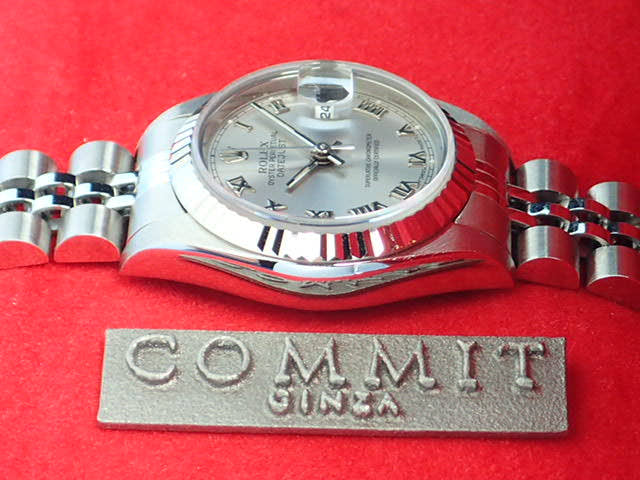 ロレックス デイトジャスト Ref.69174 シルバーローマン文字盤 中古 datejust-92 ジュビリーブレスレット