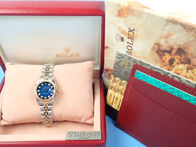 ロレックス デイトジャスト Ref.69173G ブルーグラデーション文字盤 中古 datejust-97 ジュビリーブレスレット