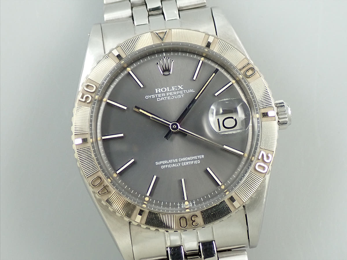 ロレックス デイトジャスト サンダーバード Ref.1625/4 グレー文字盤 中古 46PZ5320