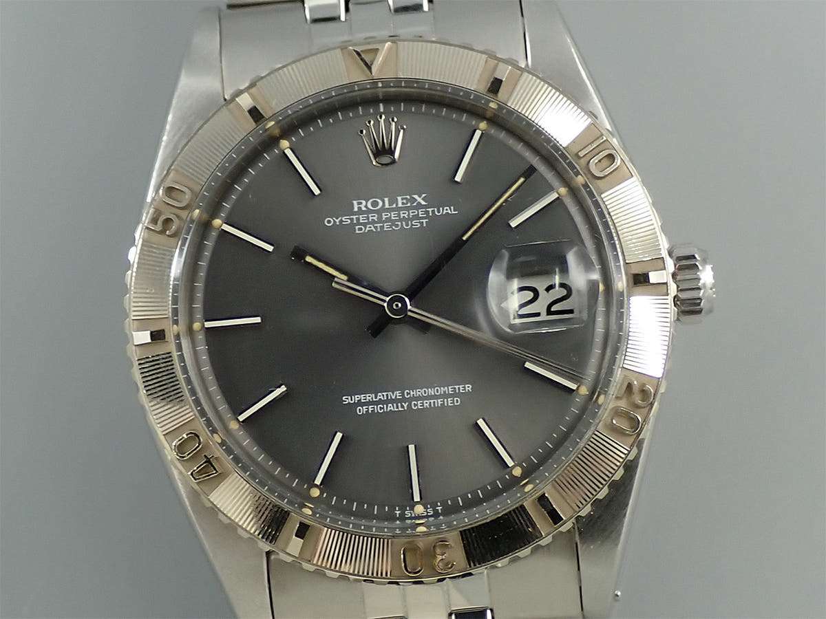 ロレックス デイトジャスト サンダーバード Ref.1625/4 グレー文字盤 中古 57171R3W