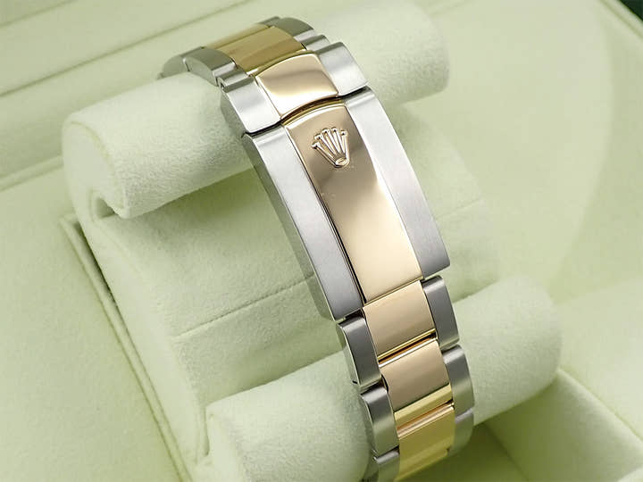 ロレックス デイトジャスト ターノグラフ Ref.116263 ステンレススチール ブラック文字盤