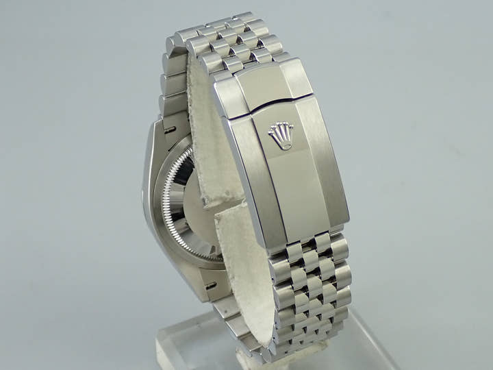 ロレックス デイトジャスト36 Ref.126200 ステンレススチール ブルーフルーテッド文字盤 ジュビリーブレスレット
