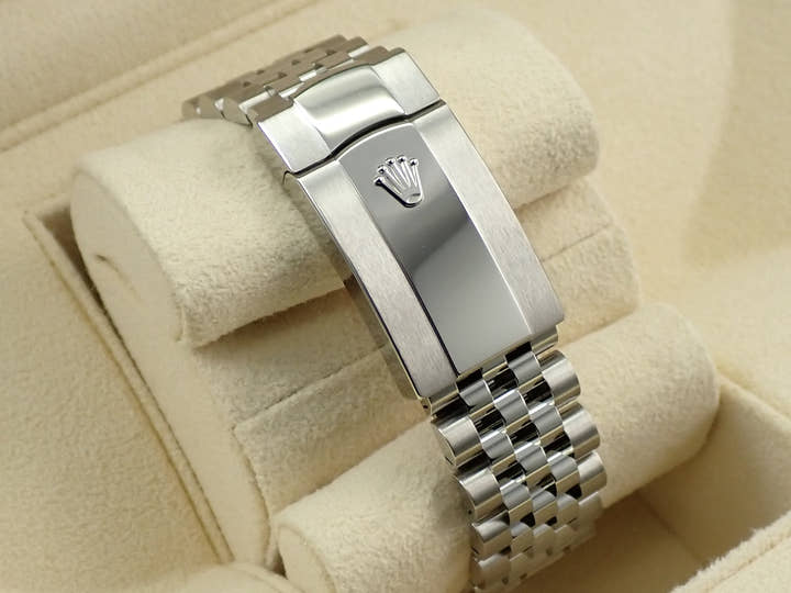 ロレックス デイトジャスト36 Ref.126234 ステンレススチール/ホワイトゴールド ミントグリーン文字盤 ジュビリーブレスレット 未使用 S1ULVPJH