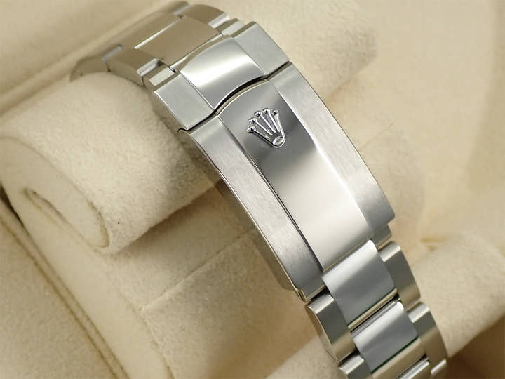 ロレックス デイトジャスト36 Ref.126234G ステンレススチール/ホワイトゴールド ブライトブルー フルーテッドモチーフx10Pダイヤ文字盤 オイスターブレスレット 未使用 377T6X7K