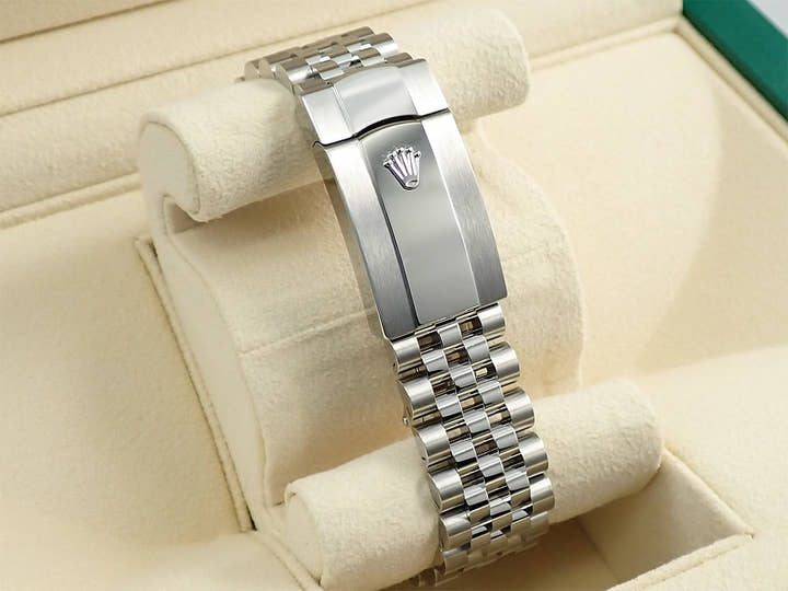 ロレックス デイトジャスト36 Ref.126200 ステンレススチール ブラック文字盤 ジュビリーブレスレット