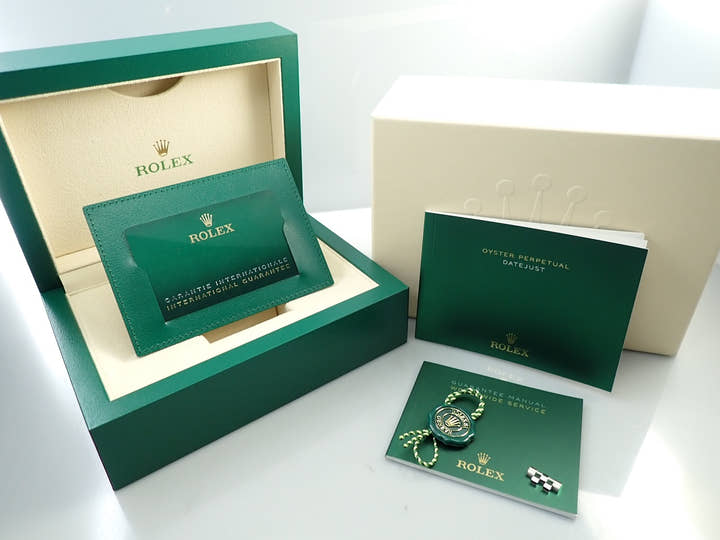 ロレックス デイトジャスト41 Ref.126334 ステンレススチール/ホワイトゴールド スレートx10Pダイヤ文字盤 ジュビリーブレスレット