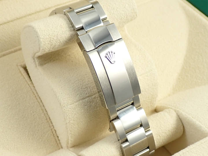 Rolex Datejust 41 Ref. 126334 Stainless Steel/White Gold Slate Roman Dial Oyster Bracelet