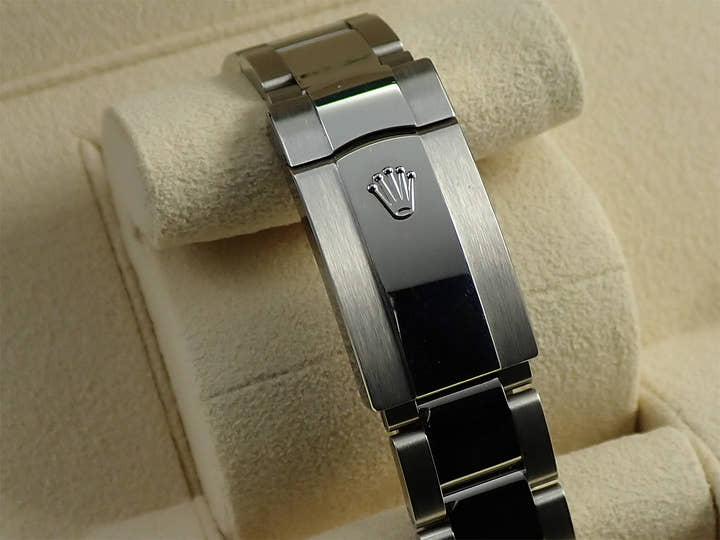 ロレックス デイトジャスト41 Ref.126334 ステンレススチール/ホワイトゴールド ブラック文字盤 オイスターブレスレット