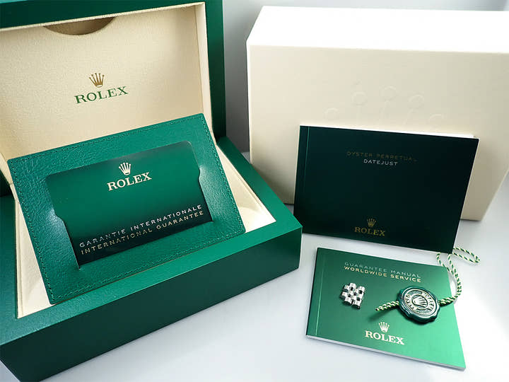 ロレックス デイトジャスト41 Ref.126334 ステンレススチール/ホワイトゴールド スレートローマン文字盤 ジュビリーブレスレット 未使用 72F0P5V4