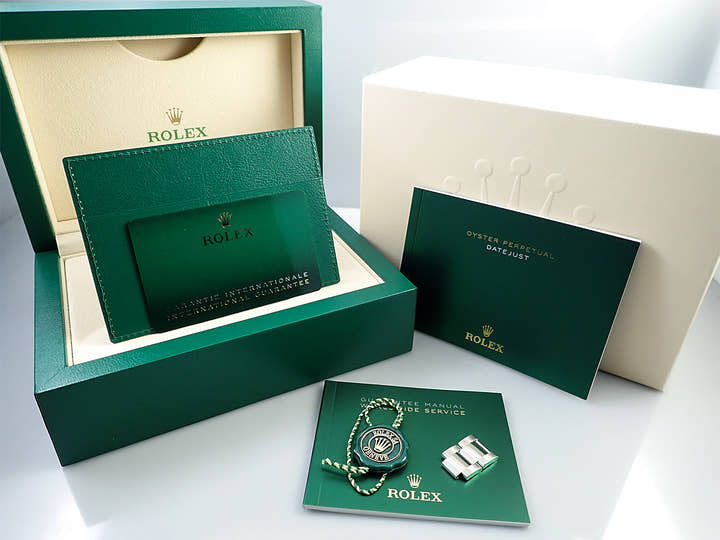 ロレックス デイトジャスト41 Ref.126334 ステンレススチール/ホワイトゴールド スレートローマン文字盤 オイスターブレスレット