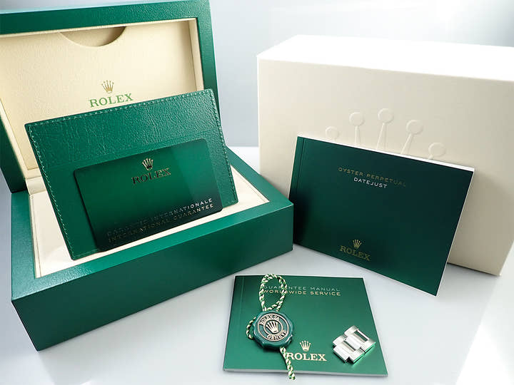 ロレックス デイトジャスト41 Ref.126334 ステンレススチール/ホワイトゴールド アズーロブルー文字盤 オイスターブレスレット