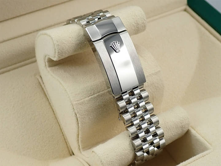 Rolex Datejust 41 Ref. 126334 Stainless Steel/White Gold Slate Roman Dial Oyster Bracelet
