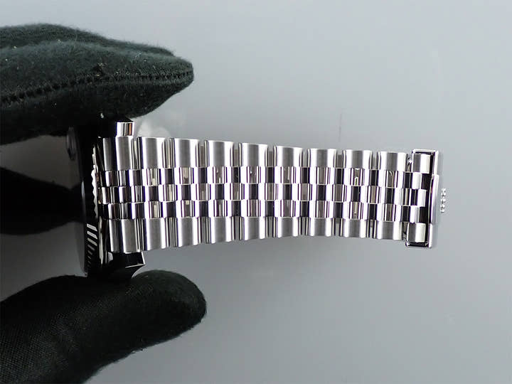 ロレックス デイトジャスト41 Ref.126334 ステンレススチール/ホワイトゴールド スレートローマン文字盤 ジュビリーブレスレット 未使用 00HTJUTJ