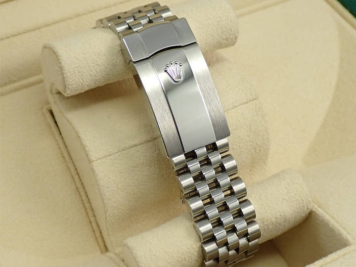 ロレックス デイトジャスト41 Ref.126334 ステンレススチール/ホワイトゴールド スレート文字盤 ジュビリーブレスレット 美品 95094Z1T