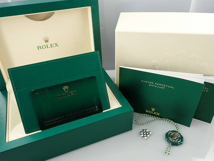 ロレックス デイトジャスト41 Ref.126334 ステンレススチール/ホワイトゴールド ブライトブルー文字盤 ジュビリーブレスレット