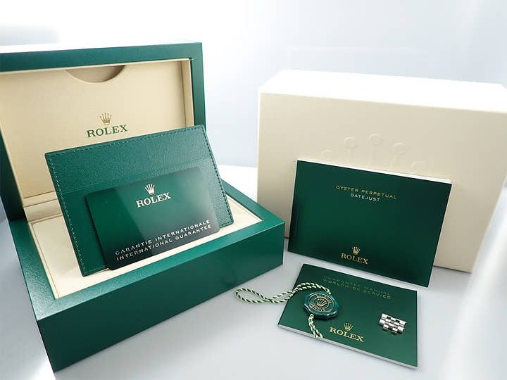 ロレックス デイトジャスト41 Ref.126334 ステンレススチール/ホワイトゴールド ミントグリーン文字盤 ジュビリーブレスレット