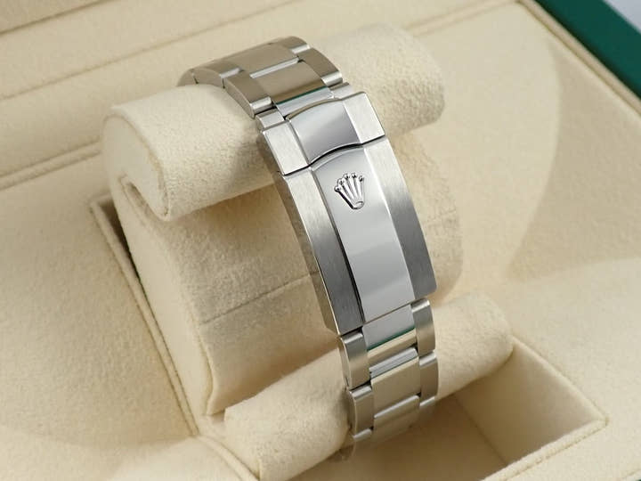 ロレックス デイトジャスト41 Ref.126334 ステンレススチール/ホワイトゴールド スレートローマン文字盤 オイスターブレスレット