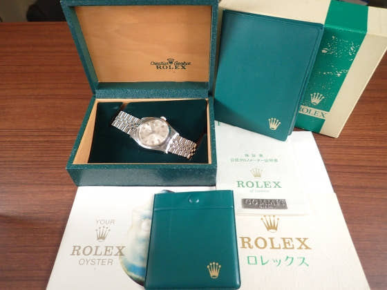 ロレックス デイトジャスト Ref.1600 シルバー文字盤 中古 datejust