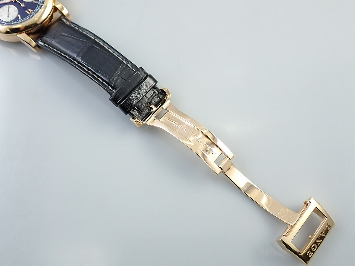 A.ランゲ＆ゾーネ ダトグラフ Ref.403.031 ブラック文字盤 中古 4AA638JF