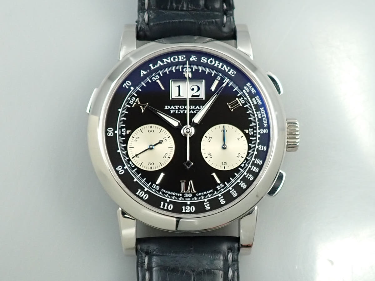 A.ランゲ＆ゾーネ ダトグラフ Ref.403.035 ブラック文字盤 中古 3PCLKYLU
