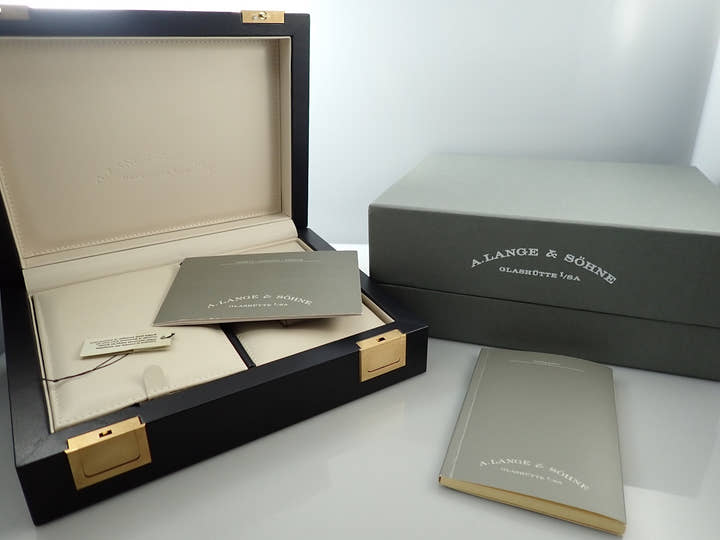 A.ランゲ＆ゾーネ ダトグラフ Ref.403.035 ブラック文字盤 中古 Z22ZM629